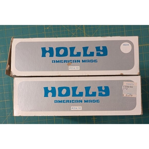 Vintage Holly American made Glass Christmas Ornaments Set of 20 - Picture 5 of 16